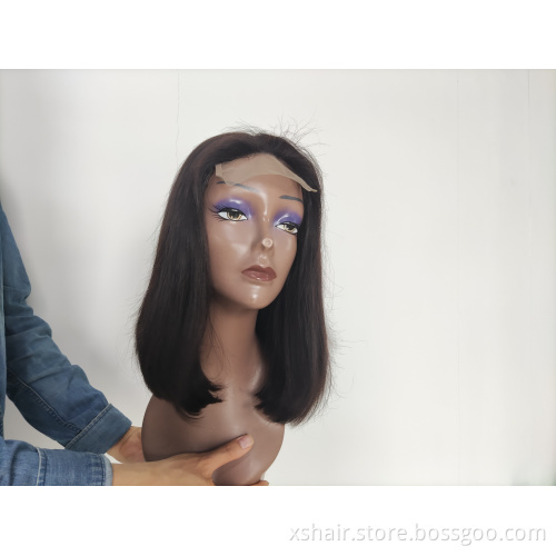Factory Price Bob Style Short Wig Brazilian Lace Front Wig Virgin Human Hair Bob Wigs For Black Women